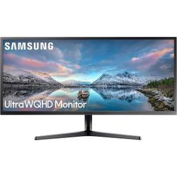 34" Samsung 34" Class Ultrawide Monitor with 21:9 Wide Screen, S34J552WQNXZA