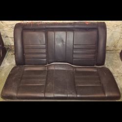 Free 1(contact info removed) Ford Thunderbird Rear/Back Bench Seat, Black Leather