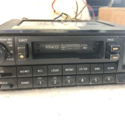 ORIGINAL KRACO POWER CAR RADIO  STEREO 