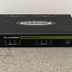 M-Audio Midisport 4x4 Anniversary Edition MIDI Interface USB