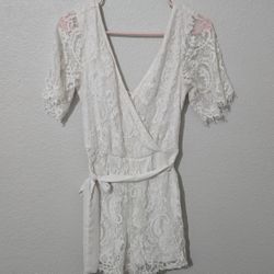 Lace romper 