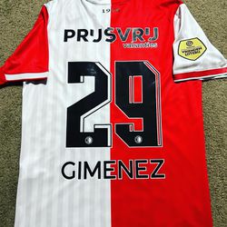 2023/24 Feyenoord Rotterdam ‘Santiago Gimenez #29’ Soccer Jersey 
