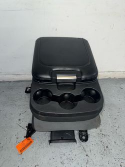 2019-2025 DODGE RAM 2(contact info removed) CREW CAB VINYL CENTER CONSOLE JUMP SEAT BLK/GRAY