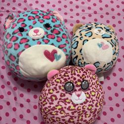 Cheetah/ Leopard Plushies