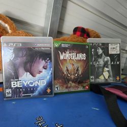 PS3 & XBOX 1 (series X) Games