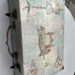 Home Decor - Storage Trunk- Suitcase Size 16.5 By 10.5 