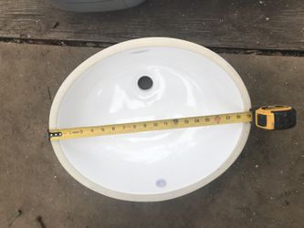 19” sink undermount