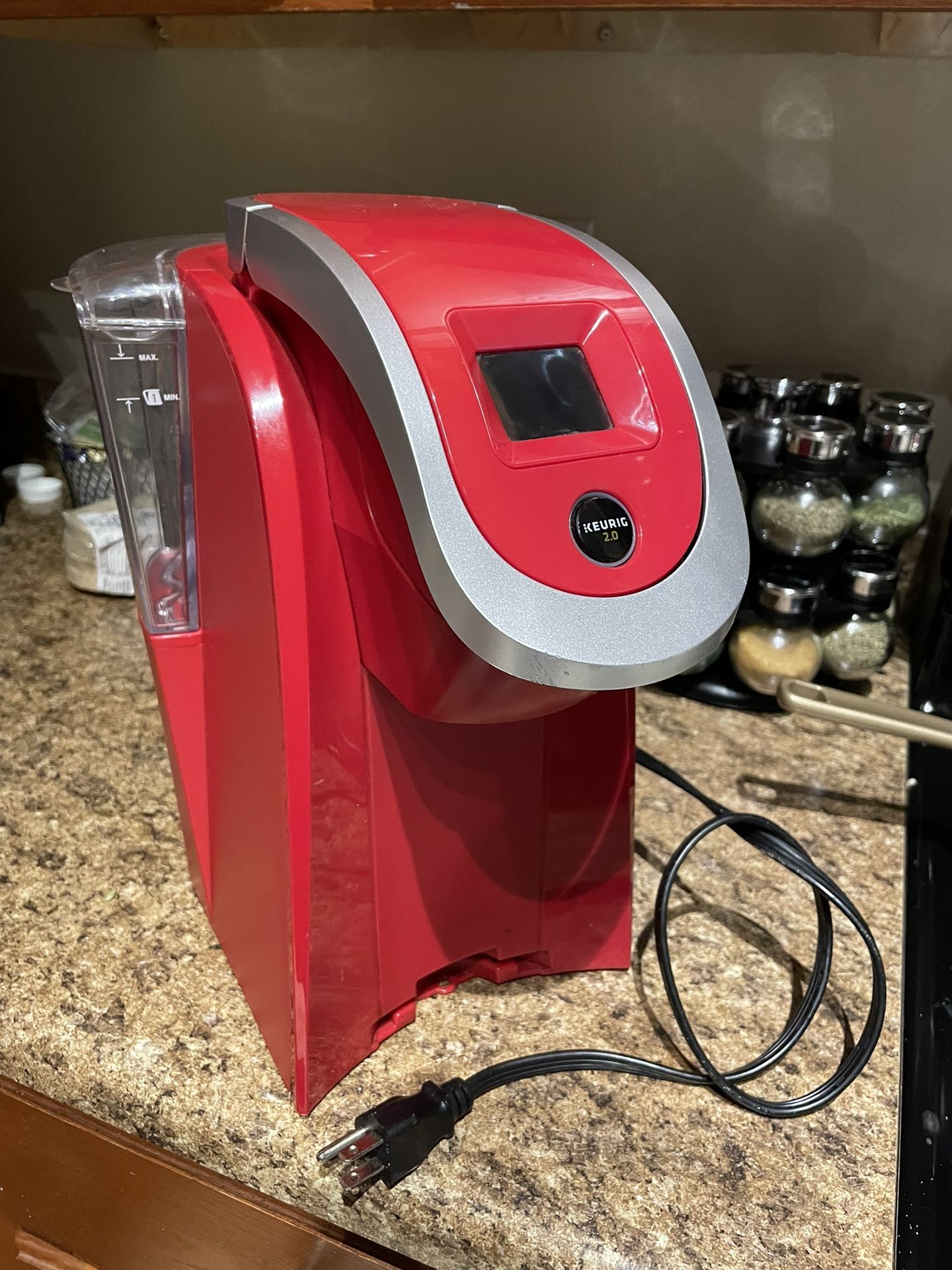 Keurig 2.0 K250 Coffee Maker - RED