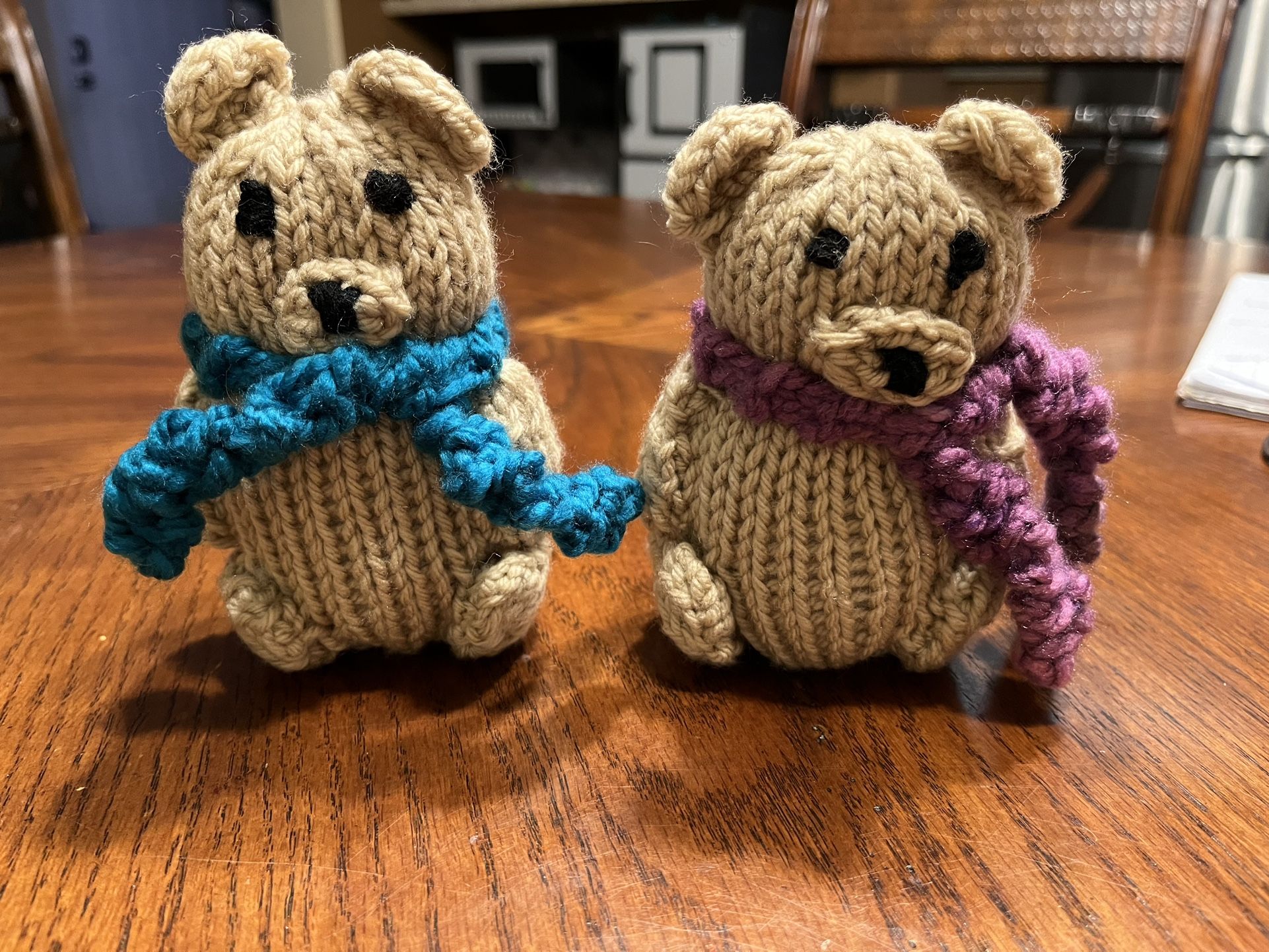 Knit Stuffed Animals