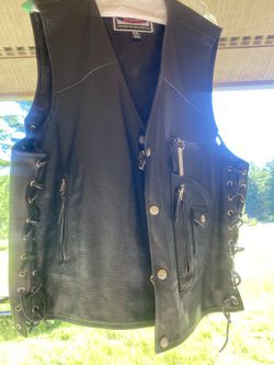 Leather Riding Vest