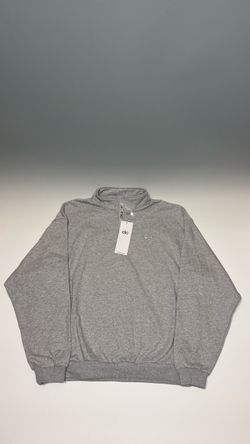 Brand New Grey Alo Quarter Zip Sweater Size M
