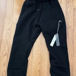 Black Essential Pants 
