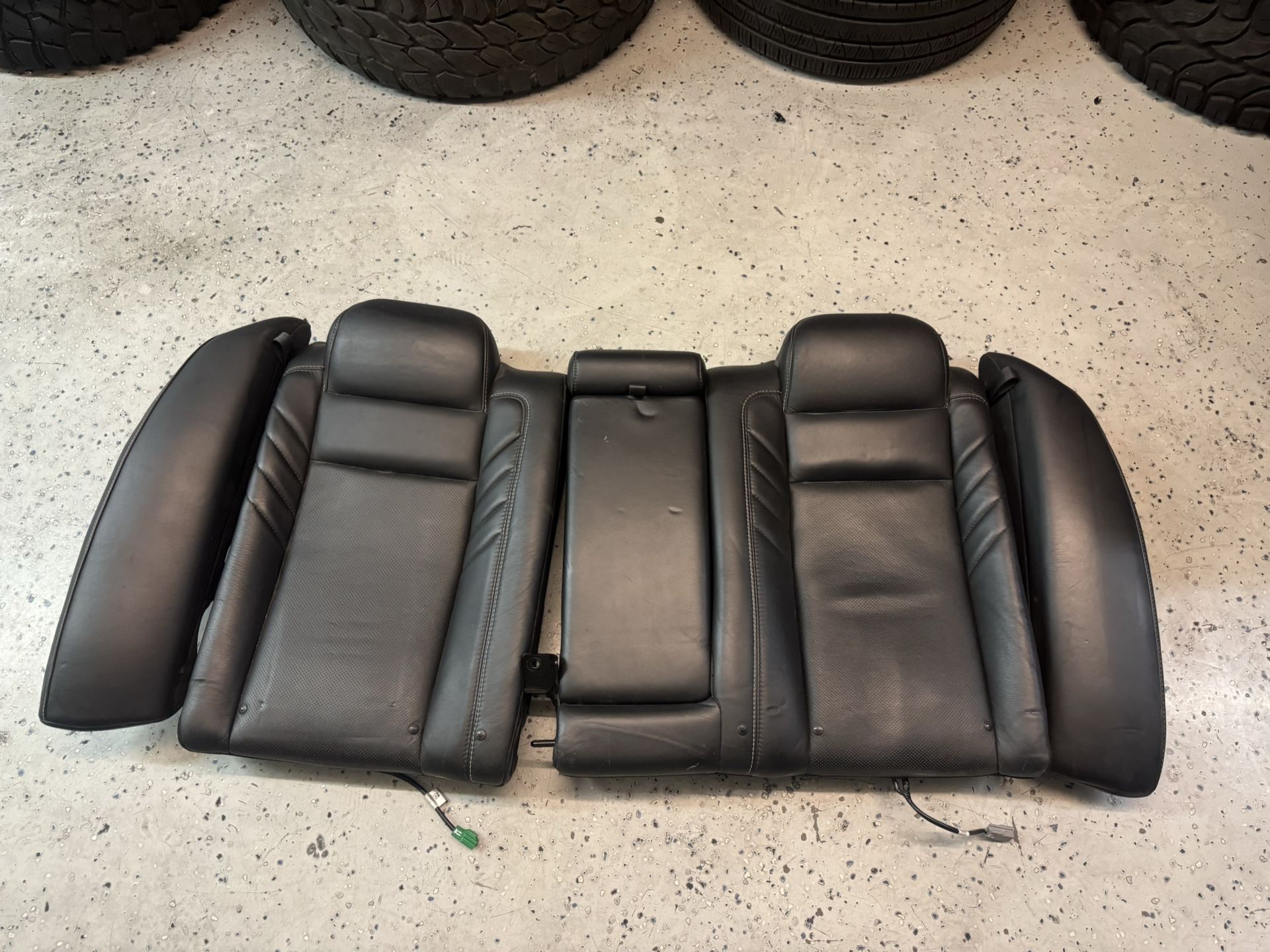 Dodge Charger Rear Seats