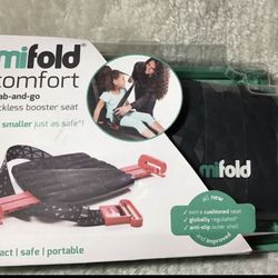 MIFOLD CONFORT AND GO PORTABLE COMPACT CAR SEAT BOOSTER CAR SEAT