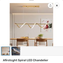 Spiral LED Chandelier 
