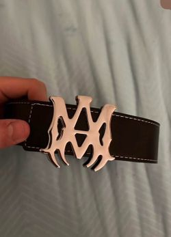 Black luxury belt men’s