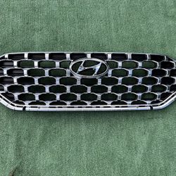 Hyundai SantaFe Upper Grille Grill De Arriba 2021 2022 2023