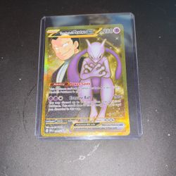 Mewtwo Pokemon Card 