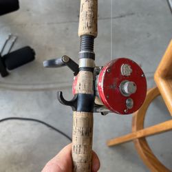 Rod And Reel With A Nice ABU Reel Made In Sweden