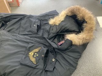 Roca wear fur hooded down jacket