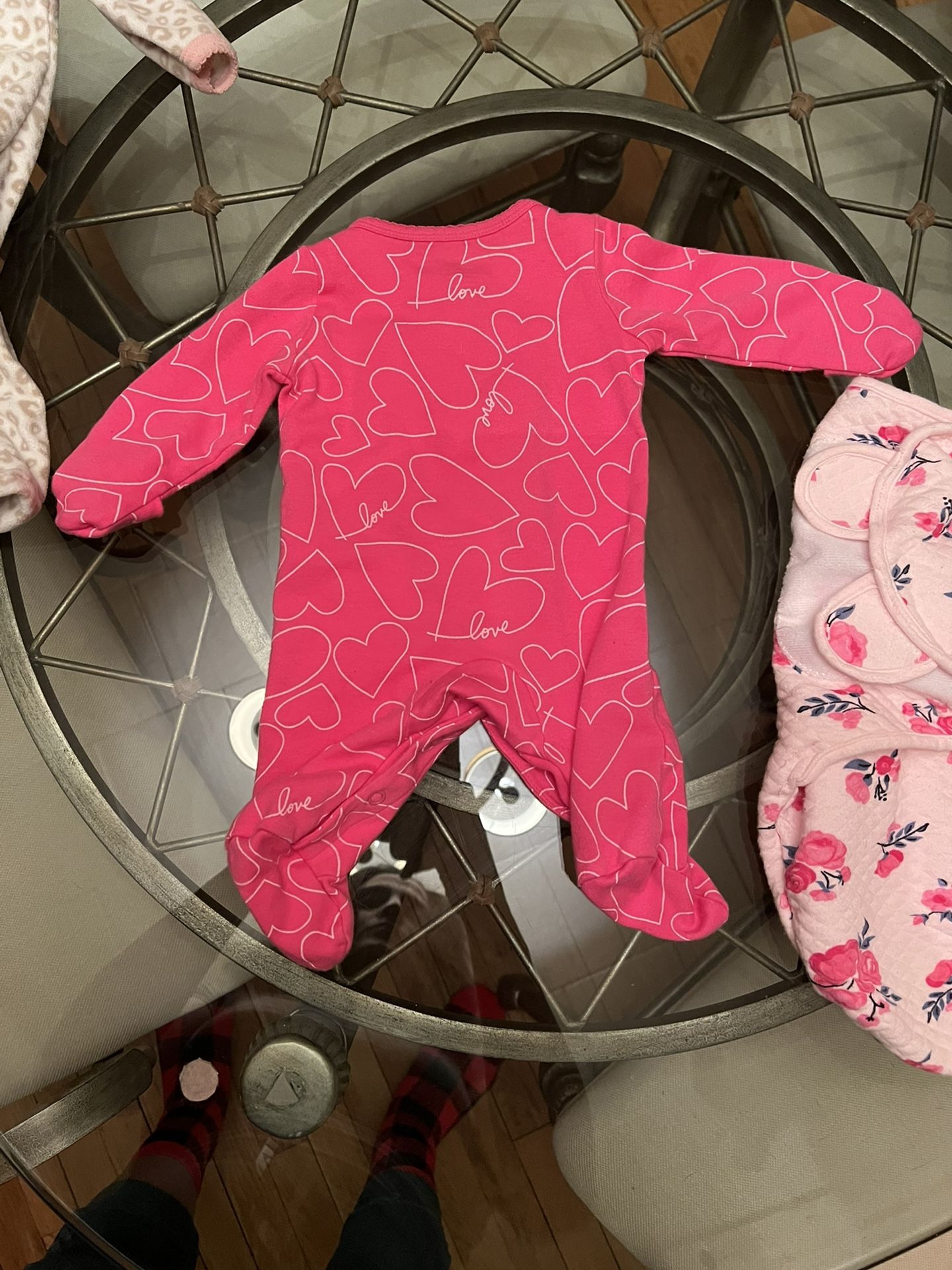 Love Baby Onesie And Swaddle