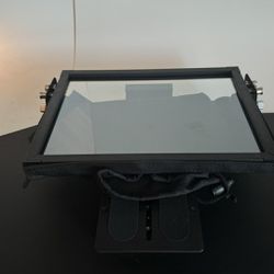 Glide Gear TMP100 Adjustable iPad/ Tablet/ Smartphone Teleprompter Beam Splitter 70/30 Glass w/ Carry Case No Plastic All Metal / No Assembly Required