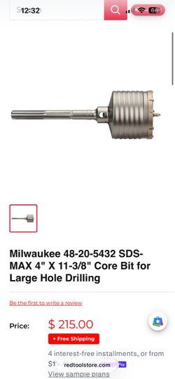 Milwaukee sds max bits