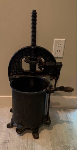 Antique Cast Iron Press