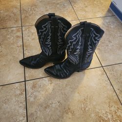 Justin Boots - Size 9D - Black 