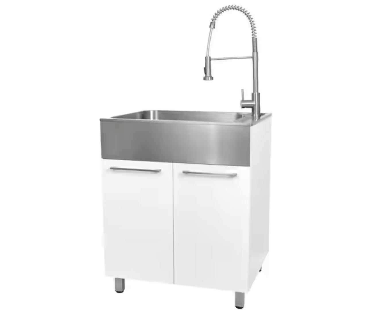 New! Presenza Utility Sink, Storage Cabinet and Faucet Kit