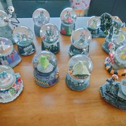 Nightmare Before Christmas Snow globes