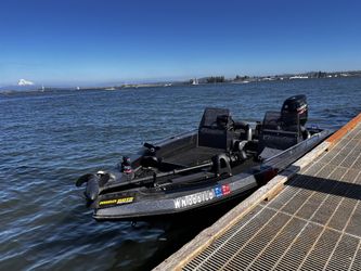 Fishing Boat And Trailer Duo