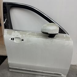 VOLVO XC90 2016-2024 REAR RIGHT PASSENGER SIDE DOOR+MIRROR SHELL WHITE  OEM