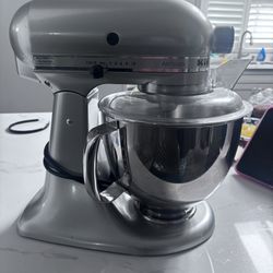 kitchenaid mixer artisan silver