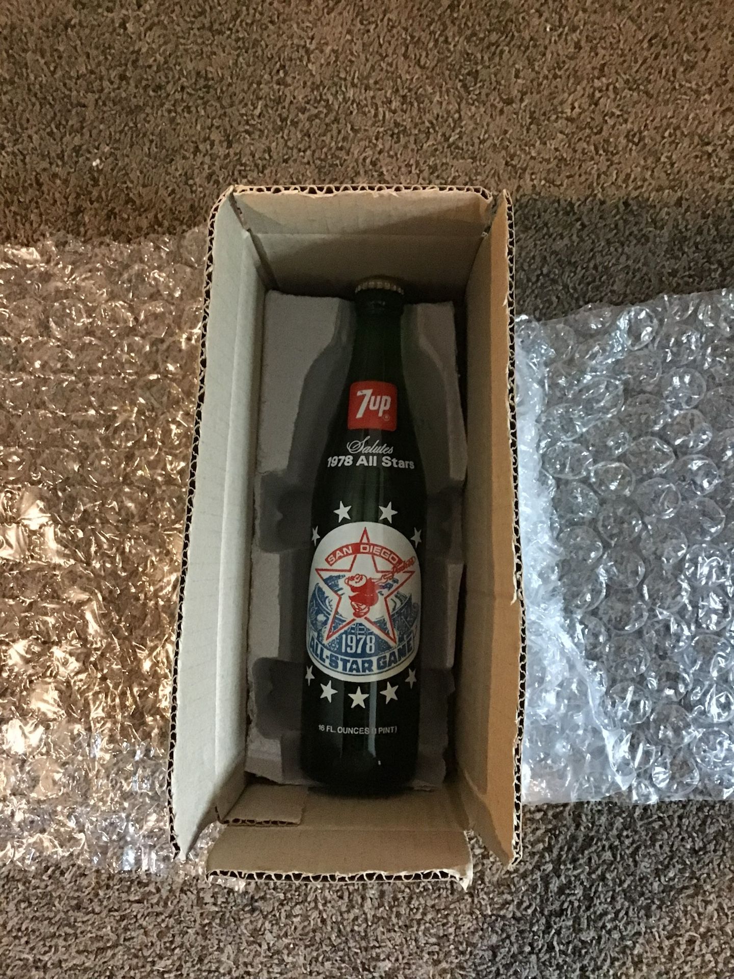 San Diego Padres All-Star game unopened bottom