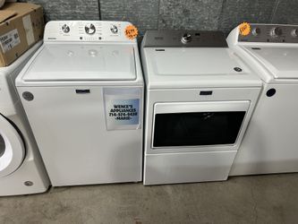 MAYTAG WASHER AND GAS DRYER