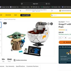 LEGO SW: Grogu With Hover Pram-75403