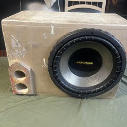 Subwoofer Pioneer And Custom Box