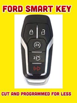 Ford smart keys push start remote