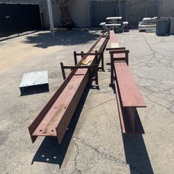 Steel I Beams 8”x12”x26’ Long