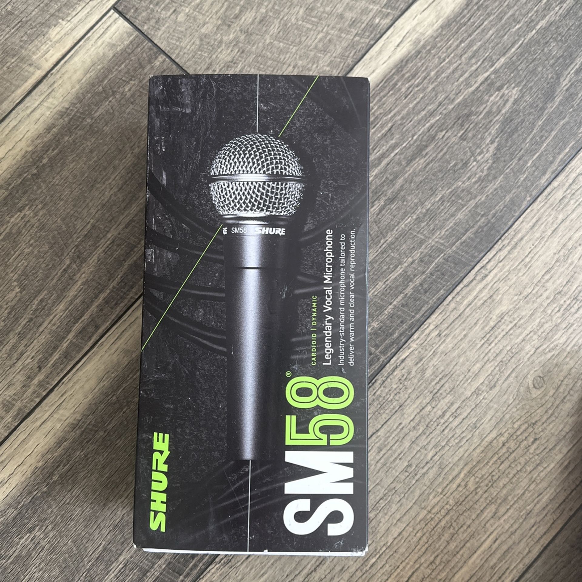 New vocal microphone