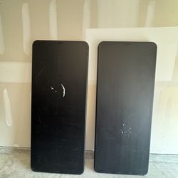 Two 6ft Black Lifetime Tables