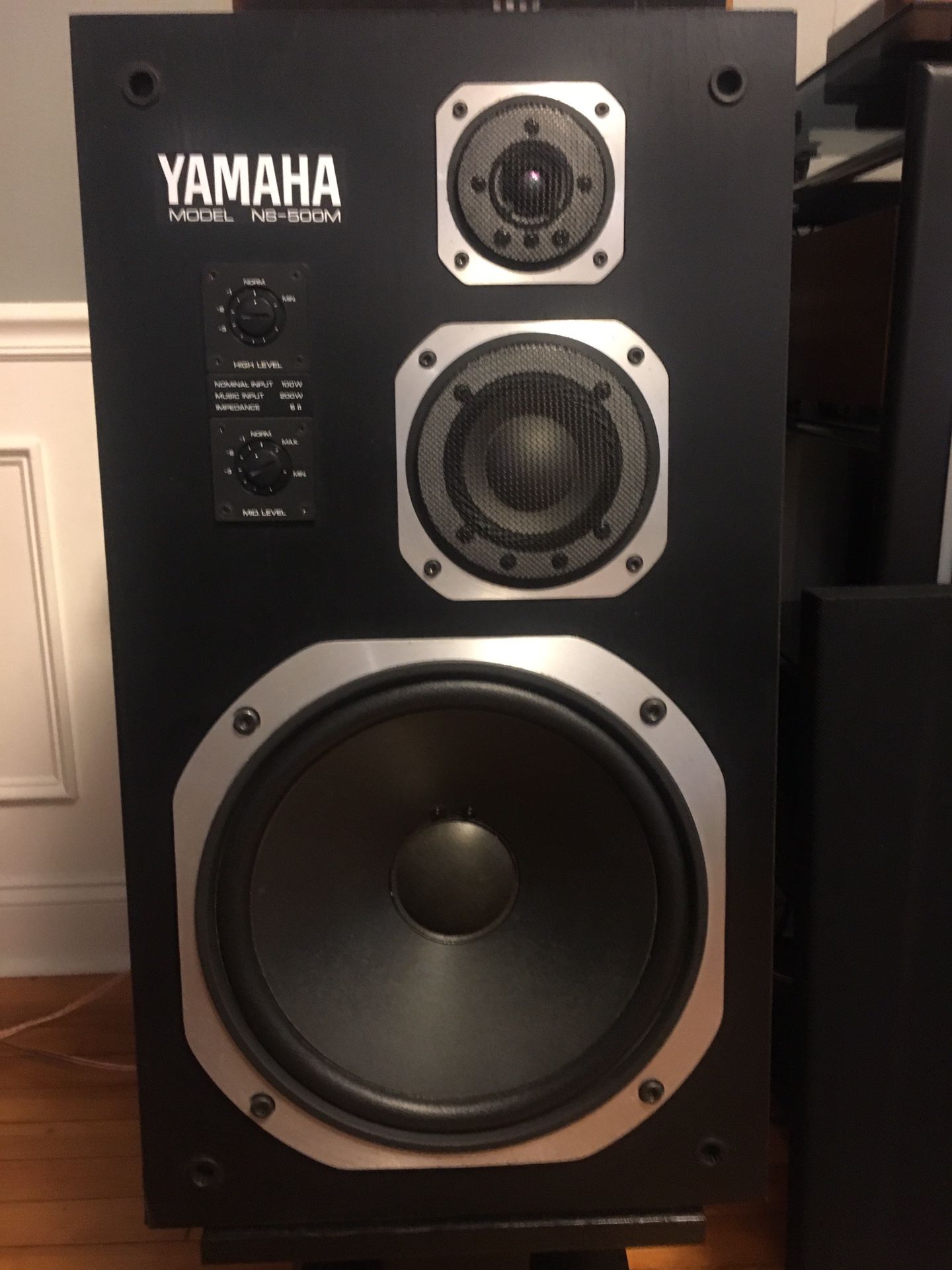 Yamaha NS-500M Studio Monitors • Vintage • Rare • Exc Cond for