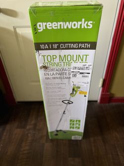 Greenworks 18”corded String Trimmer