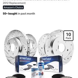 Break Rotors Only , Back And Front .