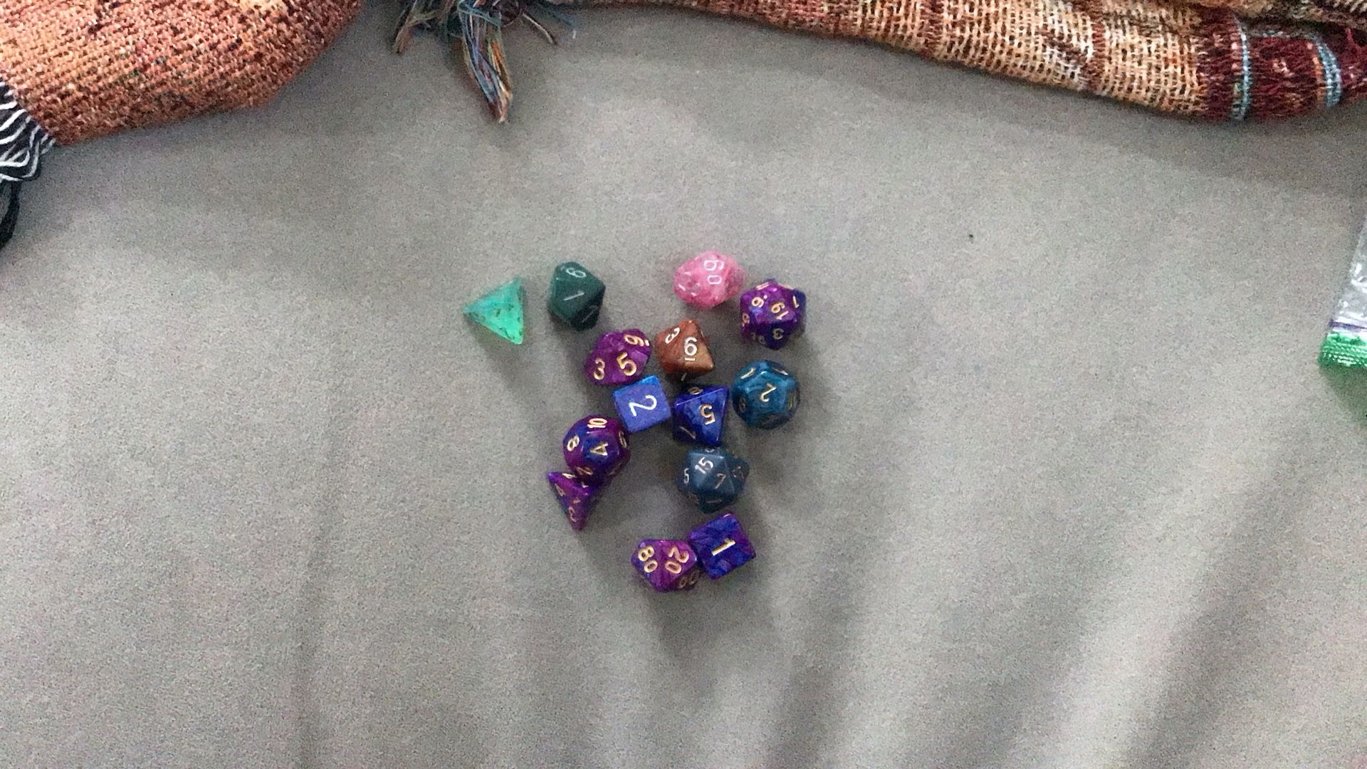 DND Dice Super Cool Big Collection PRICE NEGOTIABLE