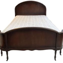 Antique Bed Headboard And Footboard Pick Up Only