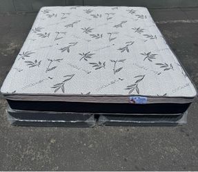 King Mattress & Box Spring Set New
