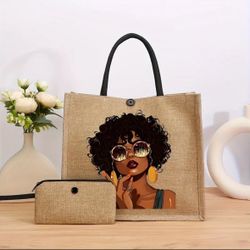 Chic Casual Khaki Handbag 