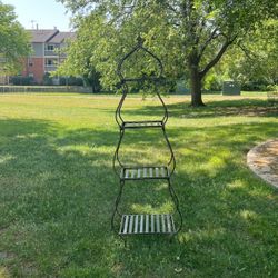 Metal Shelving Unit - Multiple Tiers